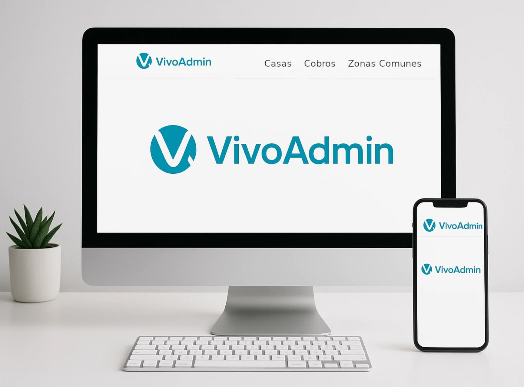 Panel de control de VivoAdmin para la gestión de propiedades en Ecuador y Colombia